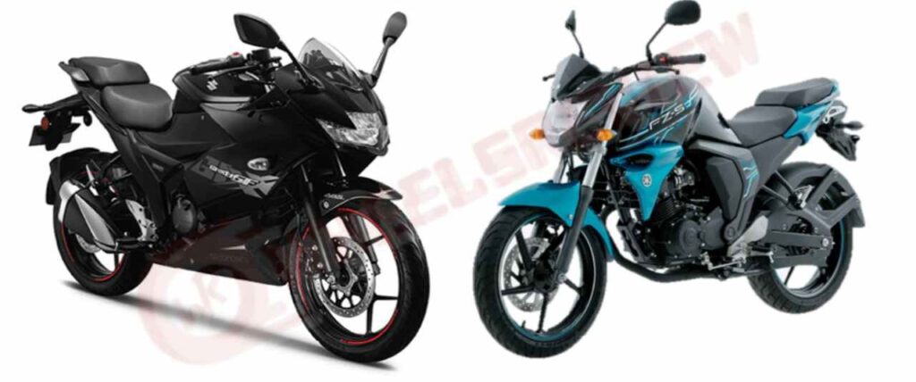 suzuki gixxer vs yamaha fZ X