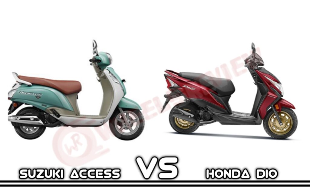 Suzuki Access 125 and Honda Dio