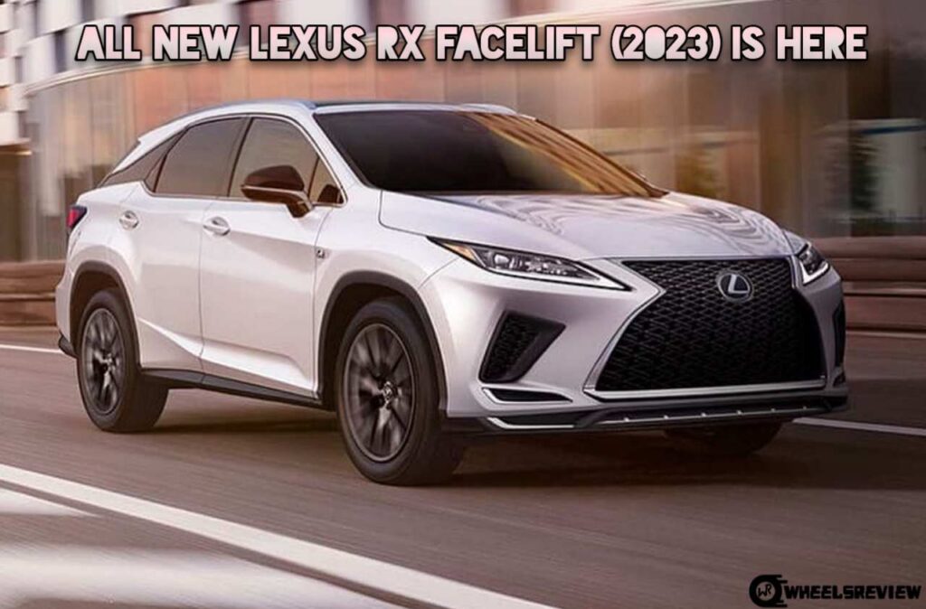 Lexus RX Facelift