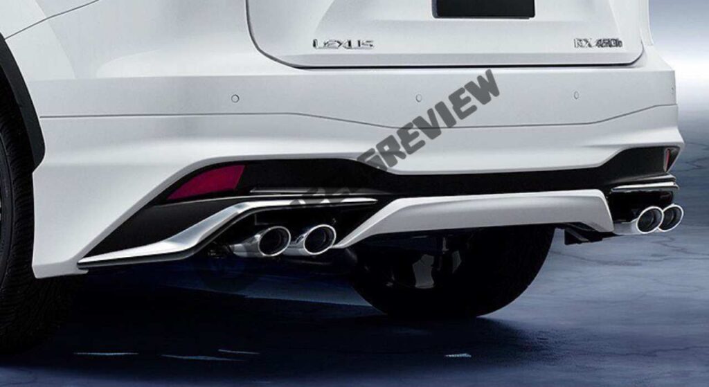 New Lexus RX facelift 