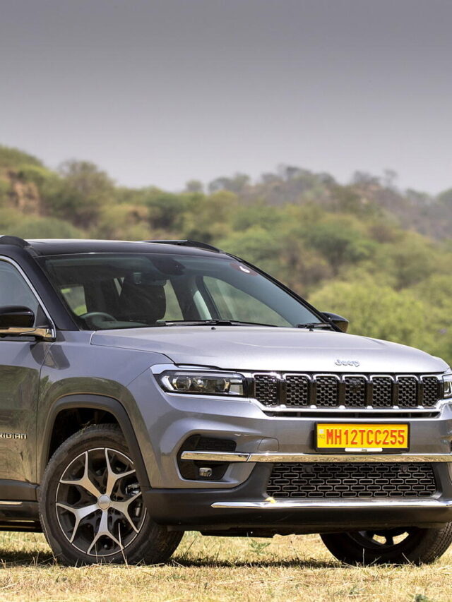 The Jeep Meridian is a new three-row SUV for the Indian market and is based on the Compass