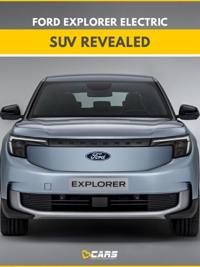 Ford Explorer Electric SUV Revealed For European Market