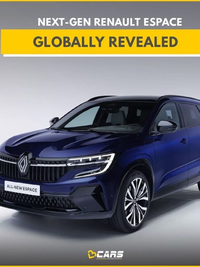 Next-Gen Renault Espace 7-Seater SUV Globally Revealed.