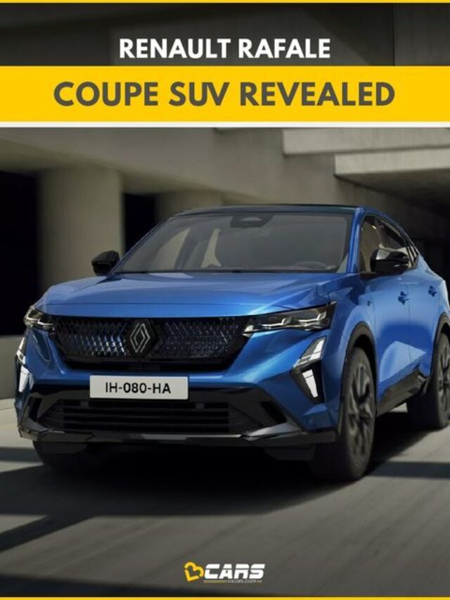The Future is Here: Unveiling the 2024 Renault Rafale Coupe SUV